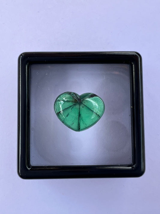 Heart Shape Trapiche Emerald 3.62ct
