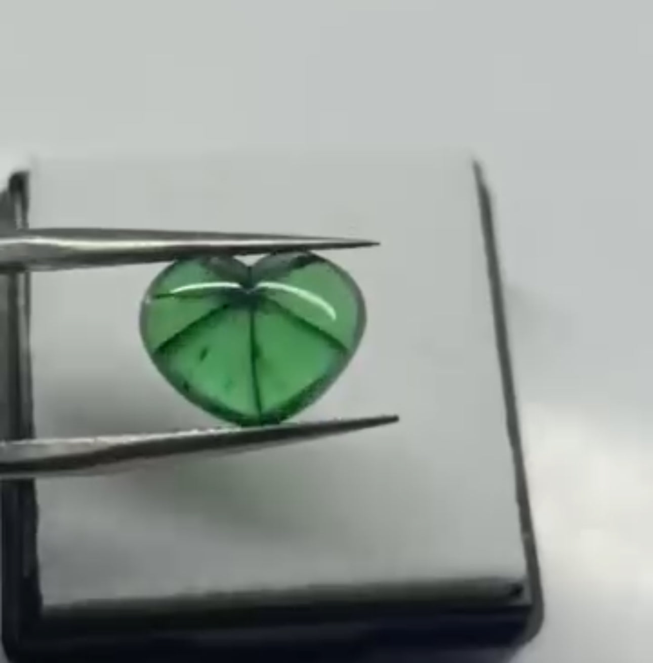 Heart Shape Trapiche Emerald 3.62ct